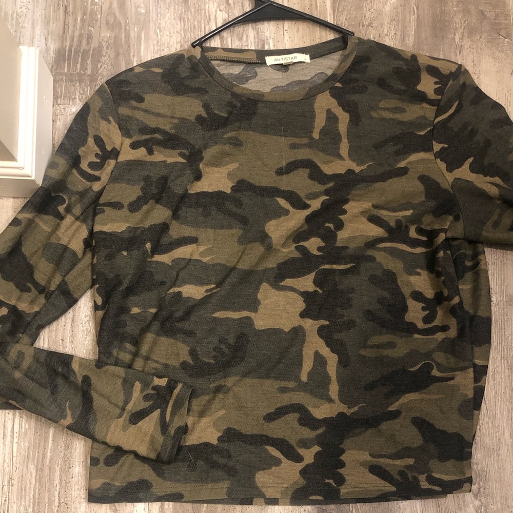Long sleeve camo shirt